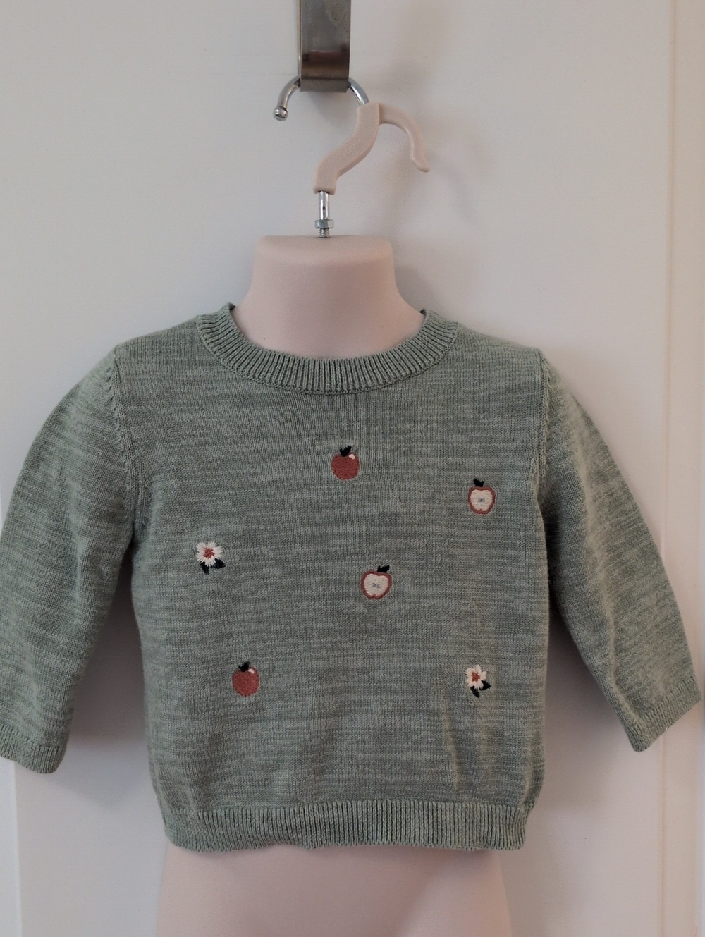 Carter's Apples And Flowers Sweater
